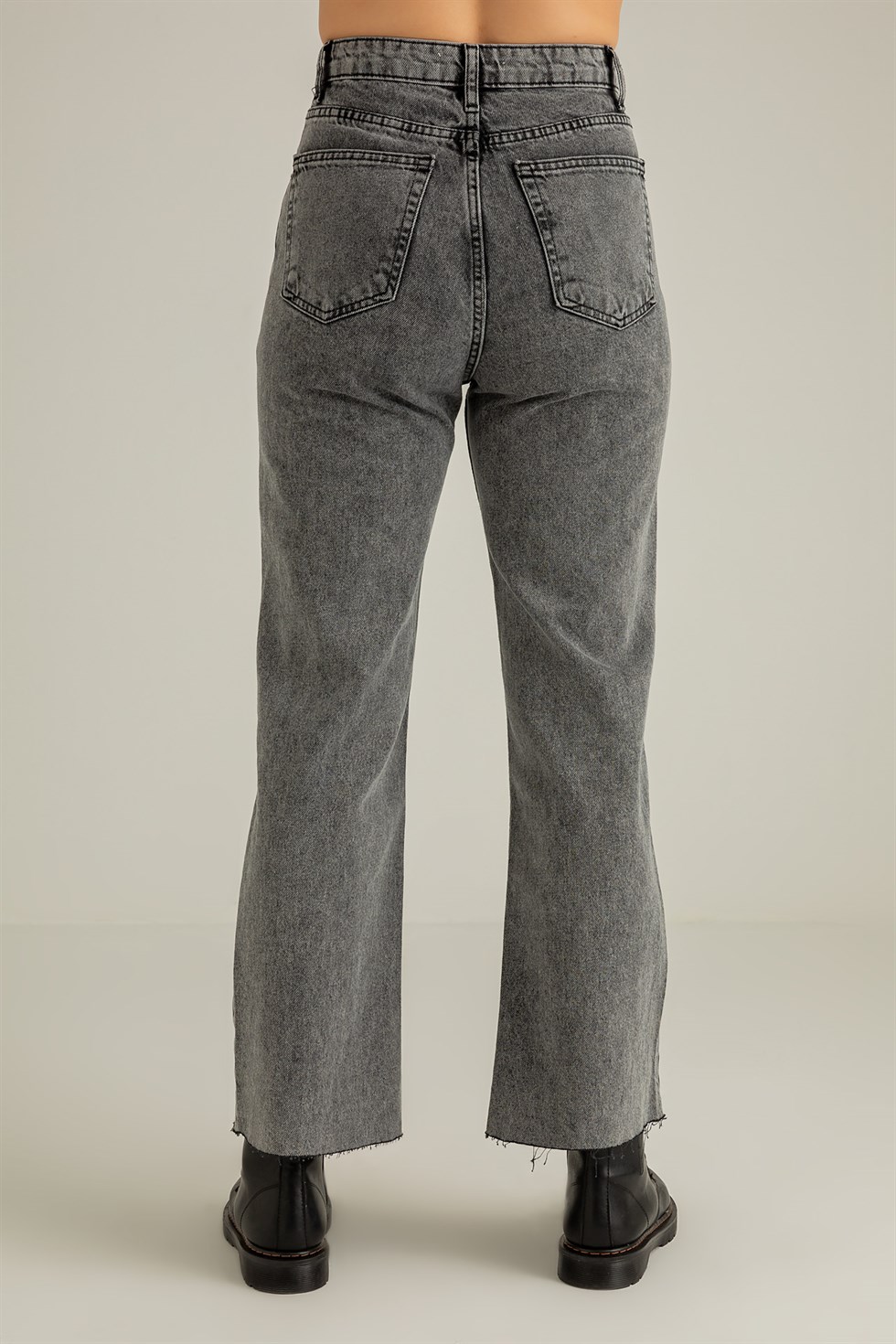 Deniz Butik Straight Jeans - FÜME. 6