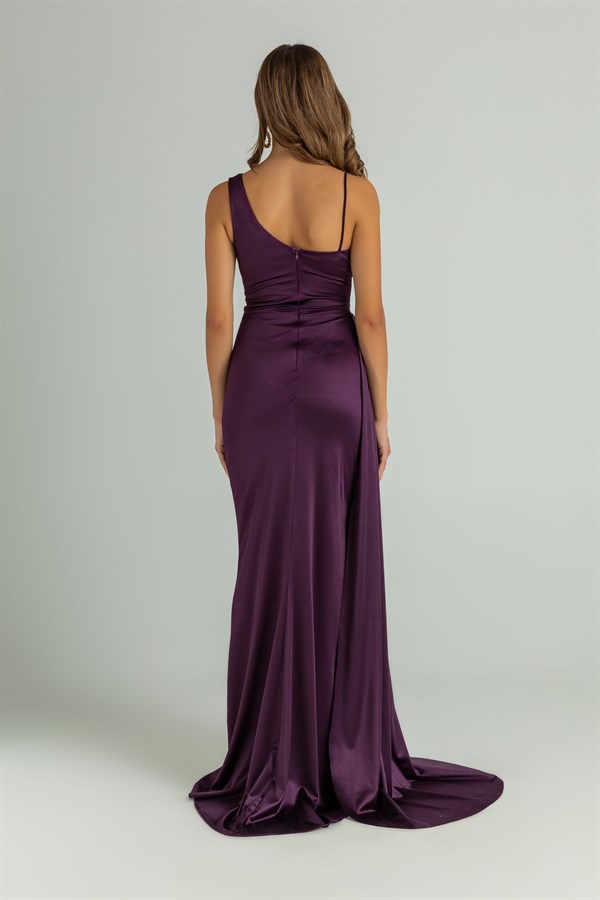 Purple Evening Dress