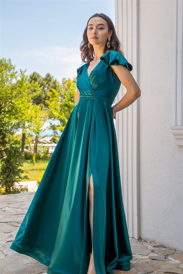 Emerald Evening Dress