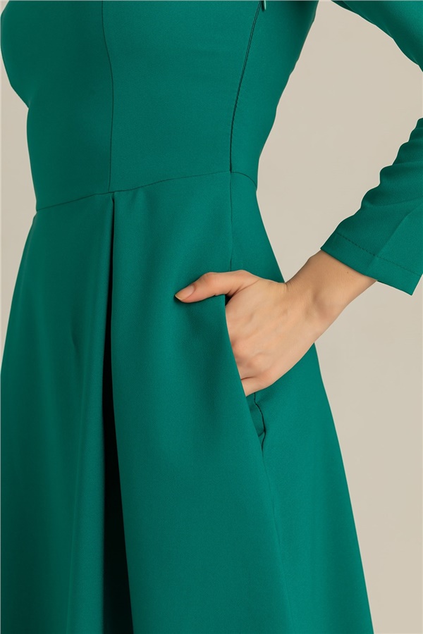 Green Evening Dress